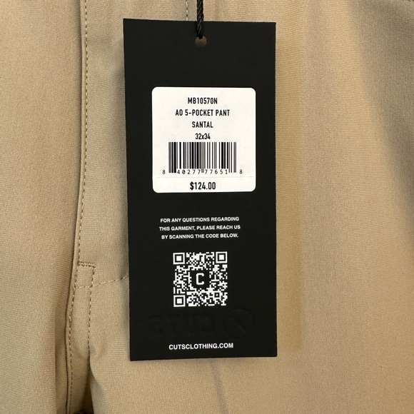 CUTS Men’s AO 5-Pocket Pant - Picture 6 of 6